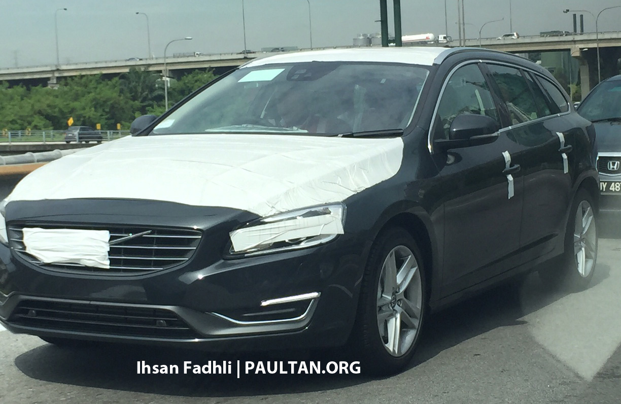 Volvo V60 facelift spotted in Malaysia - coming soon?