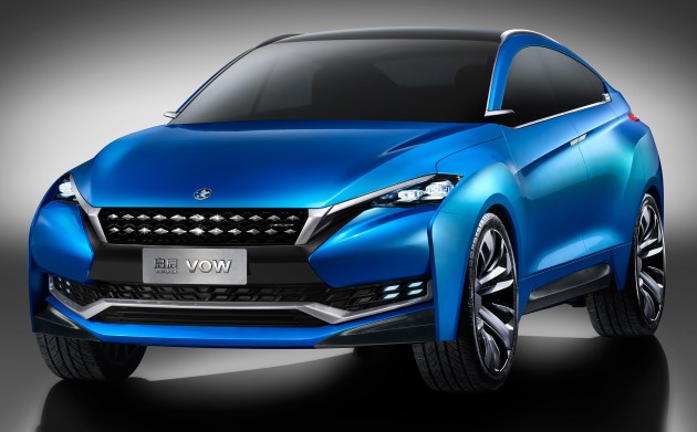 Venucia debuts VOW Concept at Auto Shanghai 2015