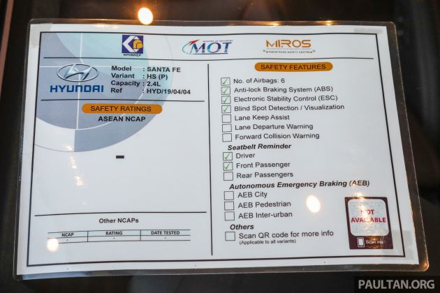 ASEAN NCAP and KPDNHEP mandatory safety rating labels begin appearing