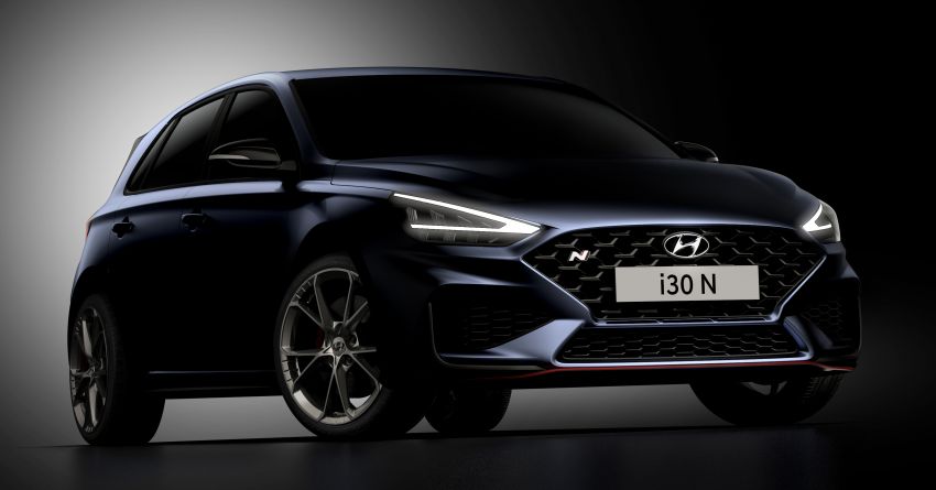 2021 Hyundai i30 N facelift teased, to get 8speed DCT