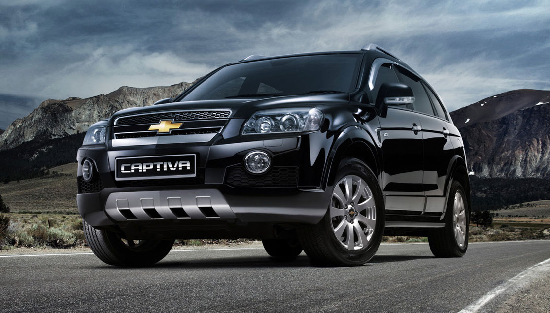 Chevrolet Captiva - 5 year warranty and 2 year free service