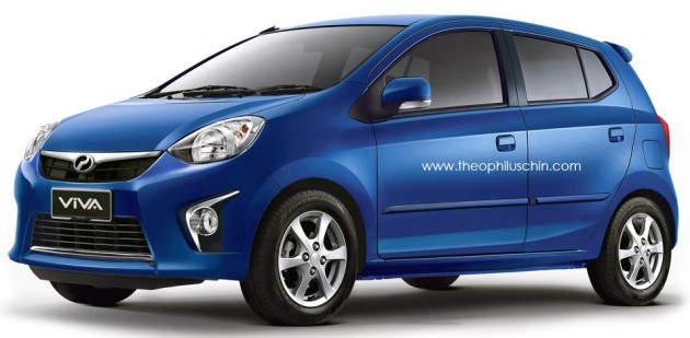 Perodua Viva successor rendered by Theophilus Chin