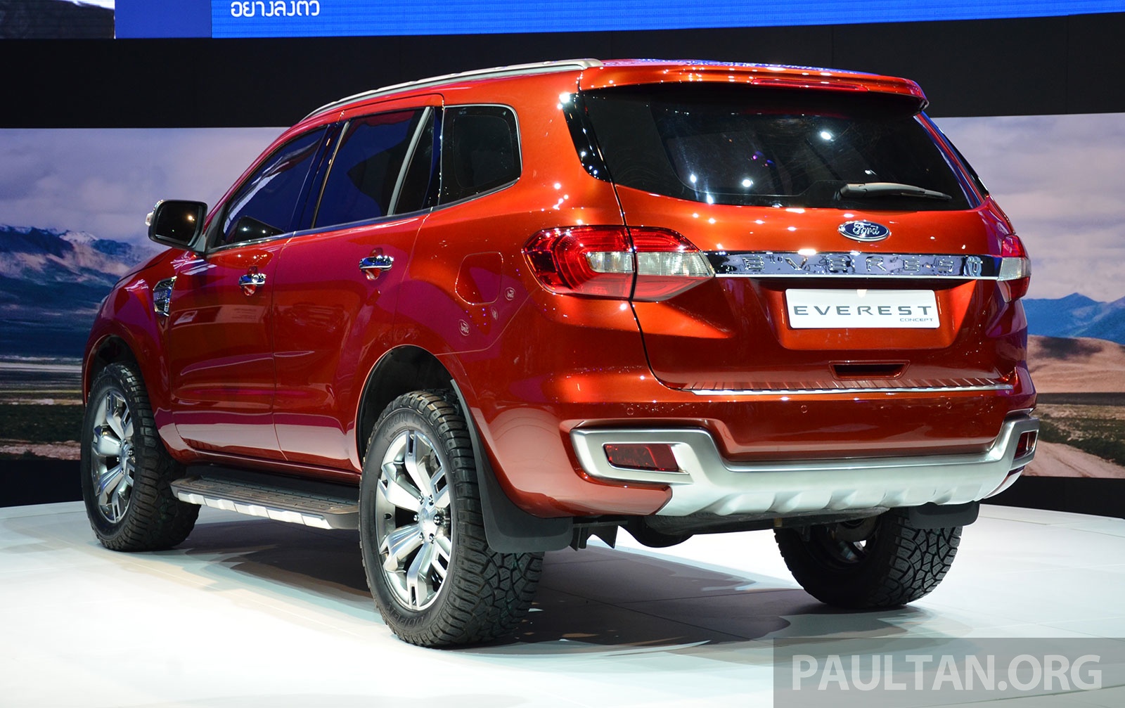 New ford everest 2014 thailand