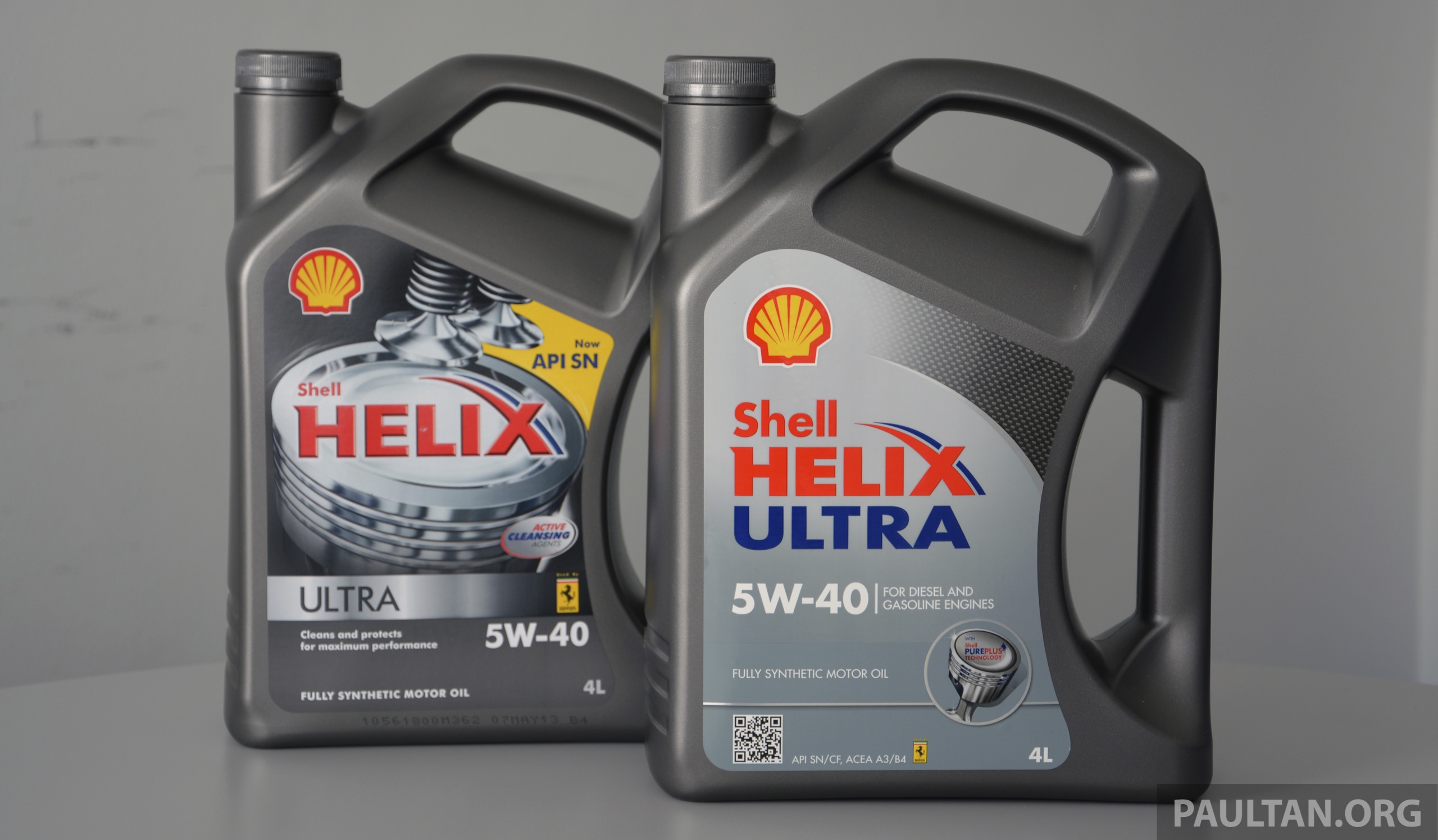 New Shell Helix Ultra 5W-40 introduced in Malaysia Paul 