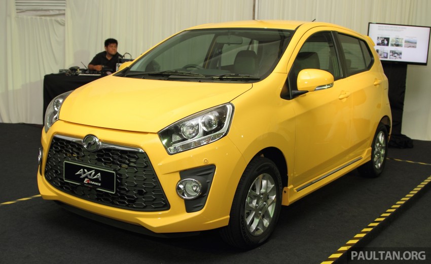 Perodua Axia launched – final prices lower than estimated 