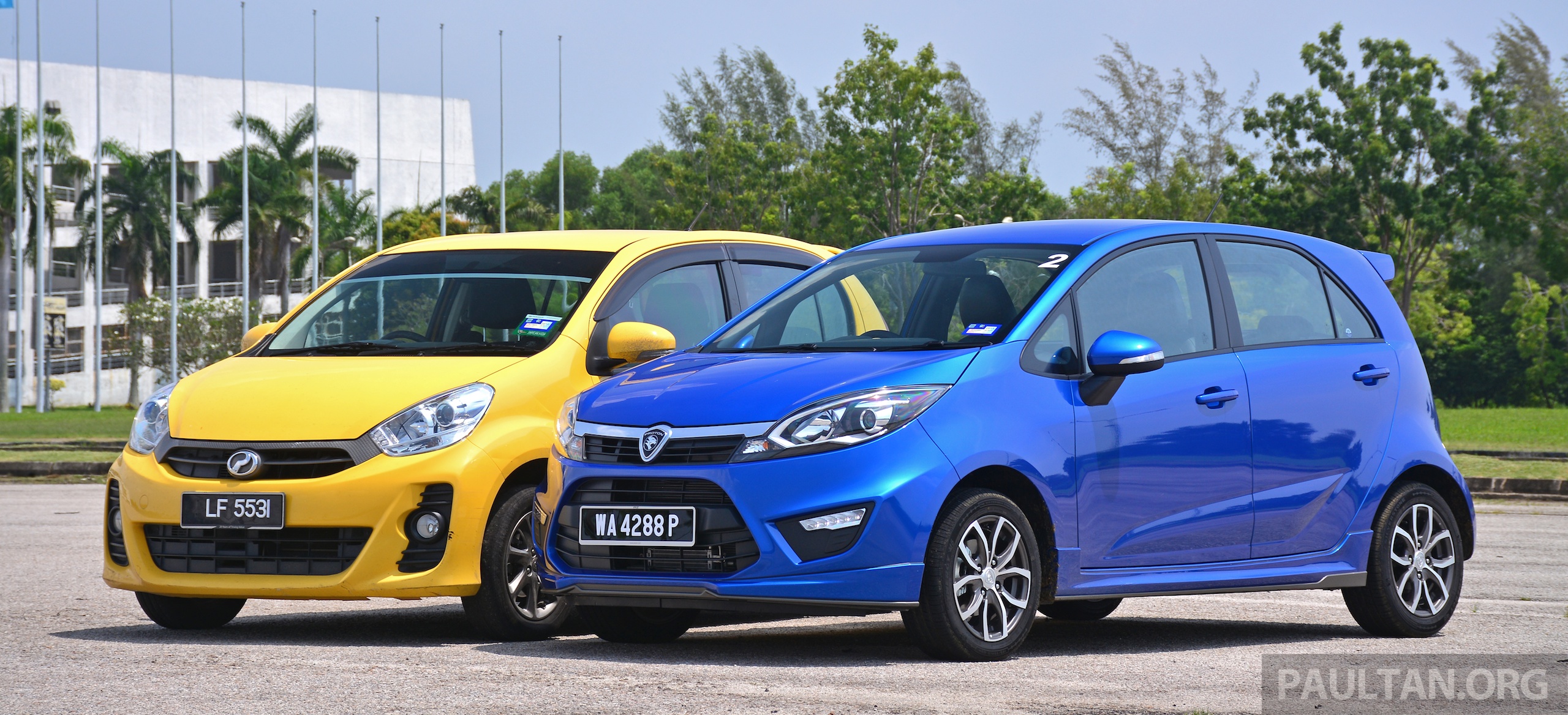 GALLERY: Proton Iriz vs Perodua Myvi – take your pick Paul 