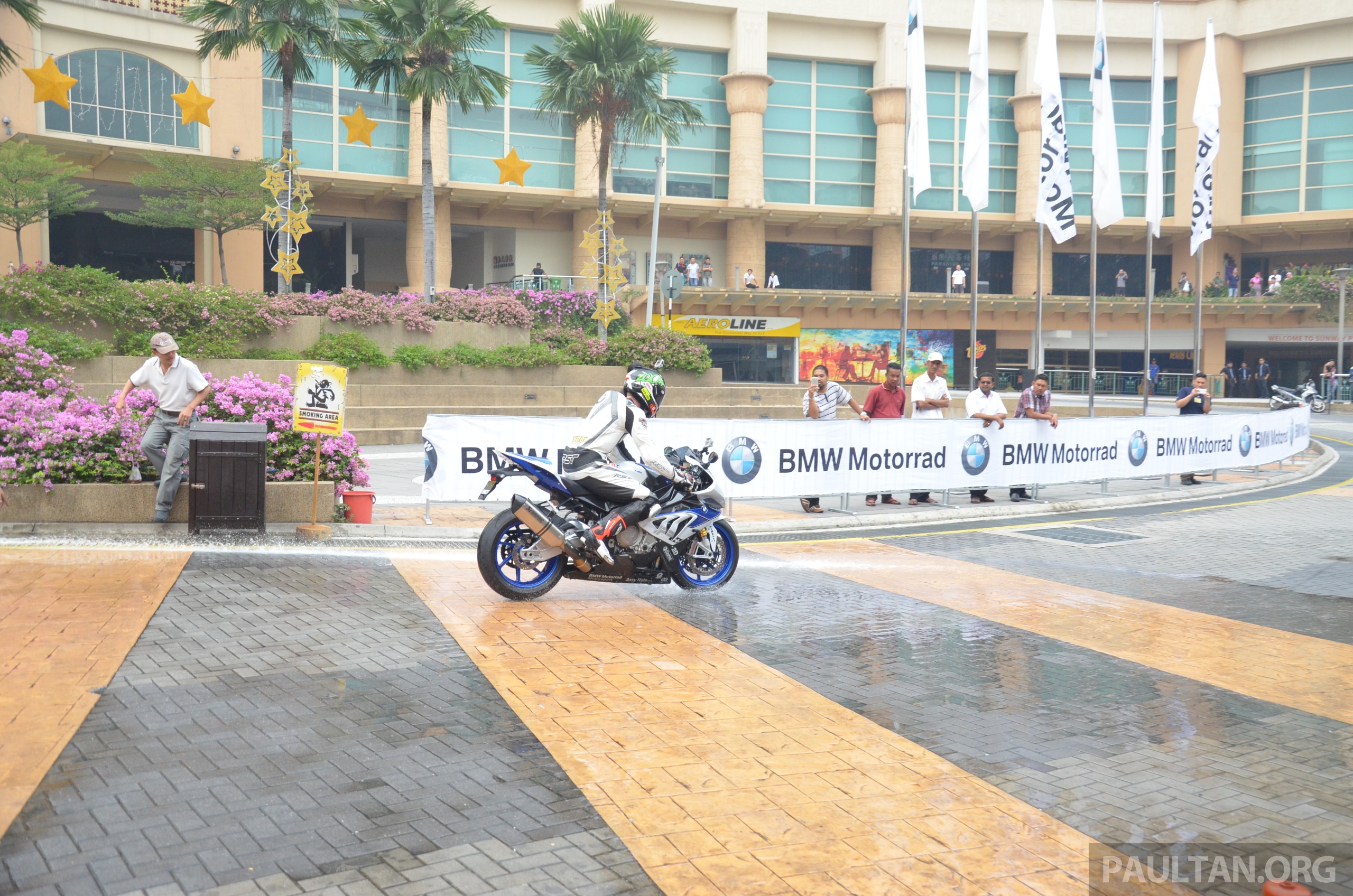 BMW Active Safety Showcase – highlighting the BMW Motorrad bike range