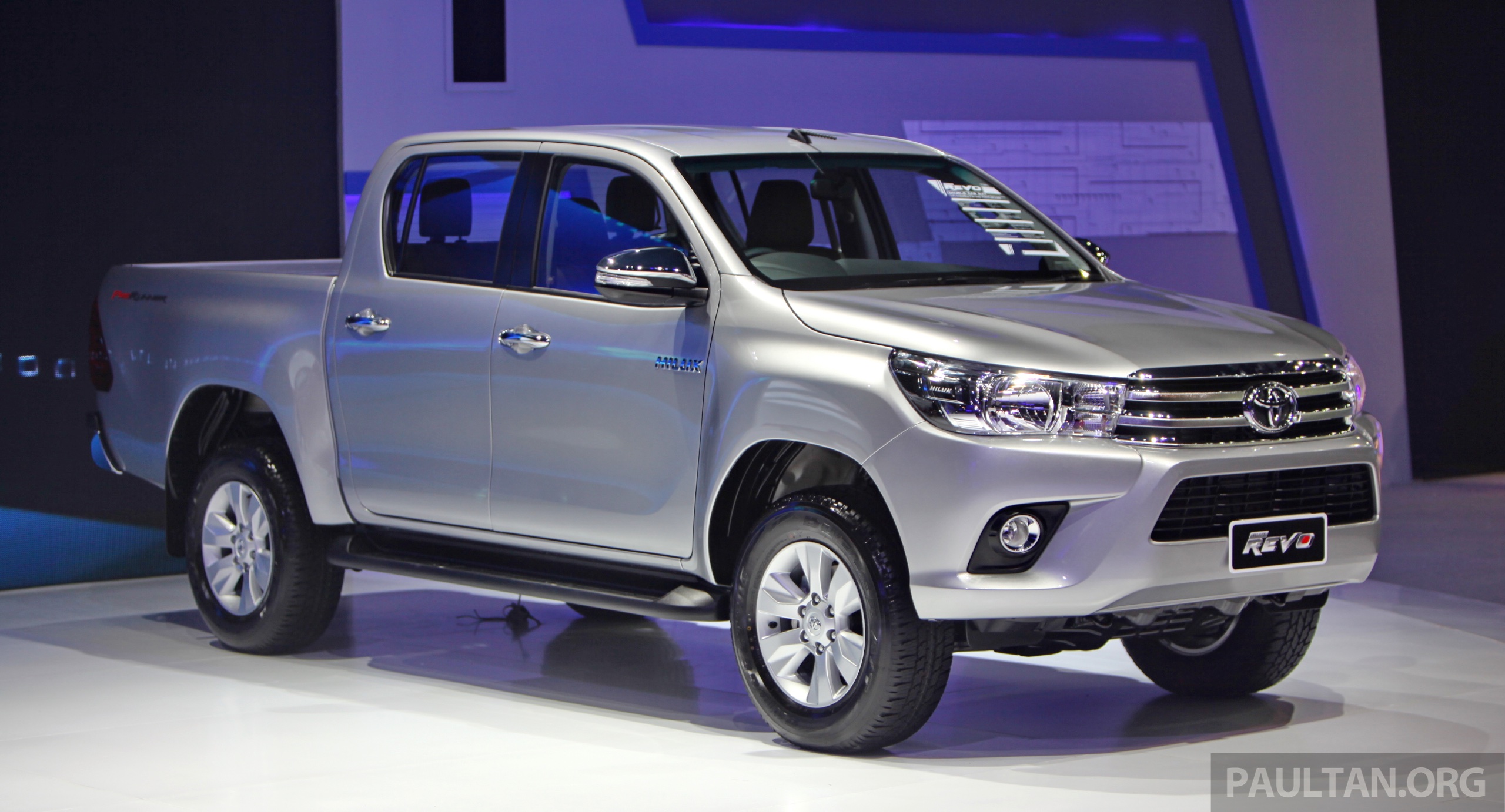Hilux Revo pickup, manufactured by Toyota Motor Thailand, for export © Paultan.org