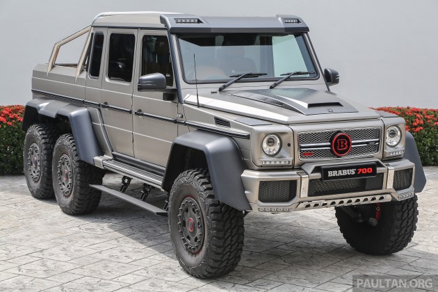 Brabus G700 6x6 In Malaysia Rm32 Mil Before Tax