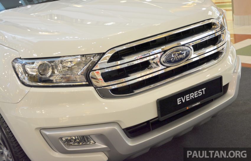 2016 Ford Everest - 2.2L Trend 4×2 and 3.2L Titanium 4×4 on preview at ...
