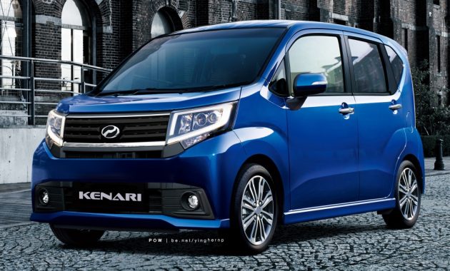 Next-generation Perodua Kenari - exterior and interior 