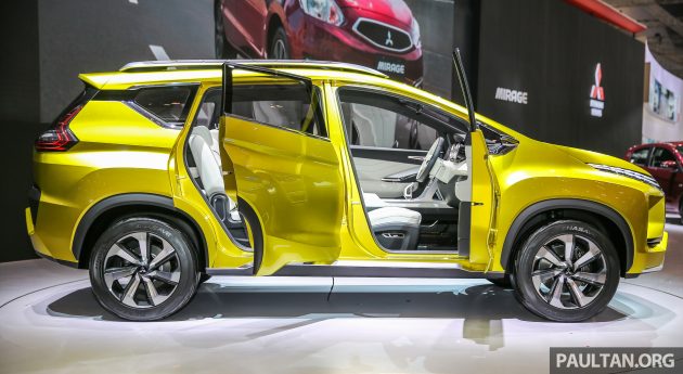 GIIAS 2016: Mitsubishi XM Concept makes world debut, low 
