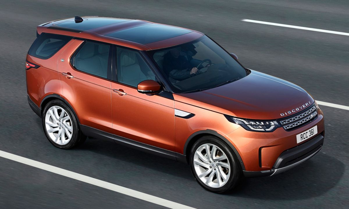 New Land Rover Discovery full 7seater, 480 kg lighter