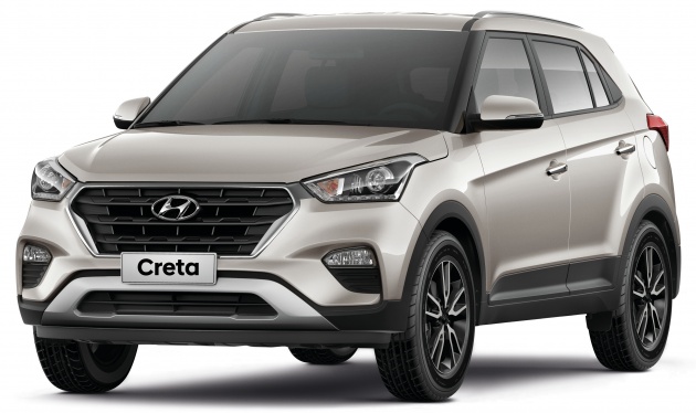 Hyundai Creta dipertingkat untuk pasaran Brazil - paultan.org