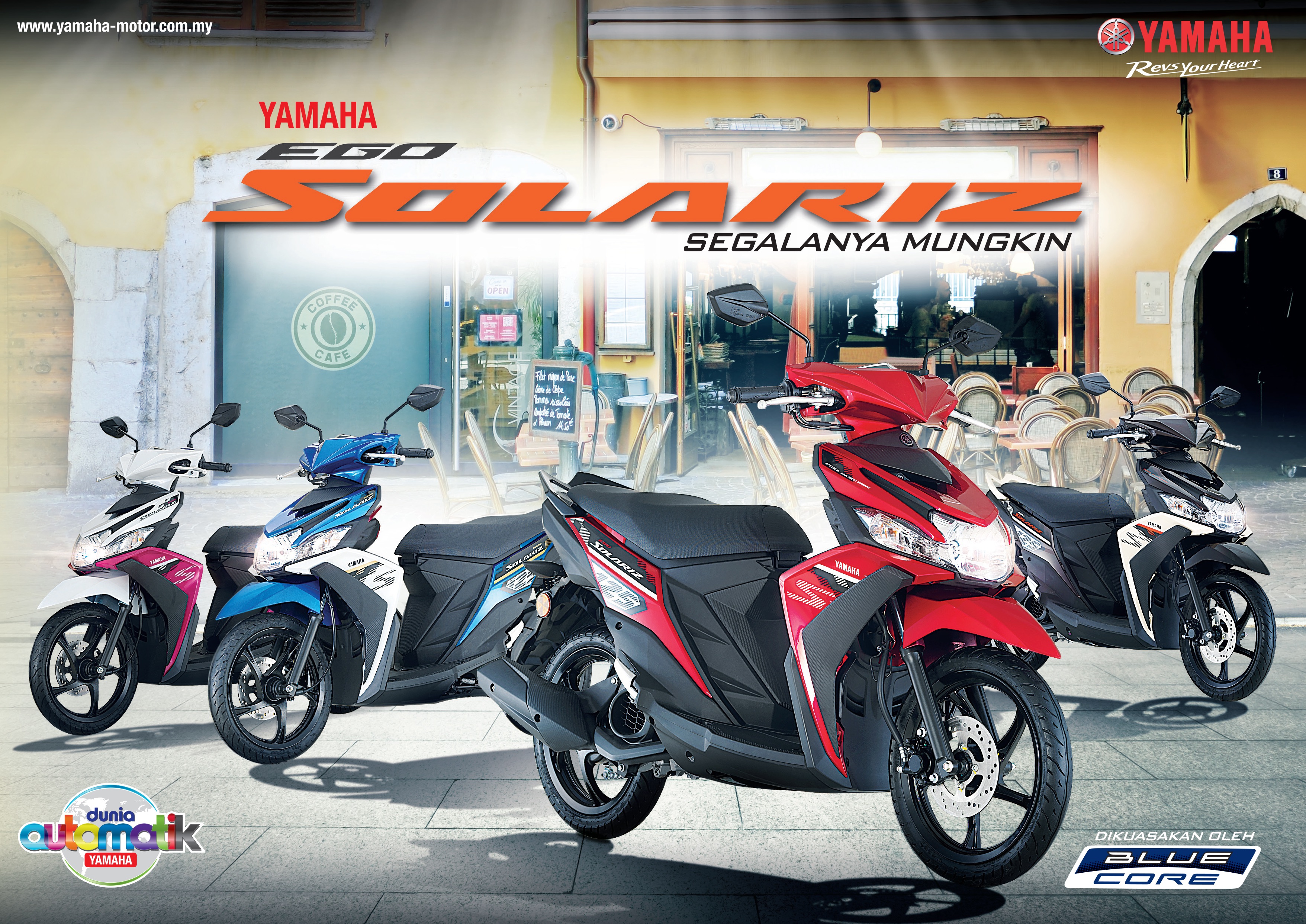 2017 Yamaha Ego Solariz Malaysian Launch RM5548