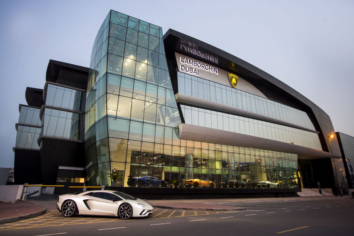 World's largest Lamborghini showroom now in Dubai