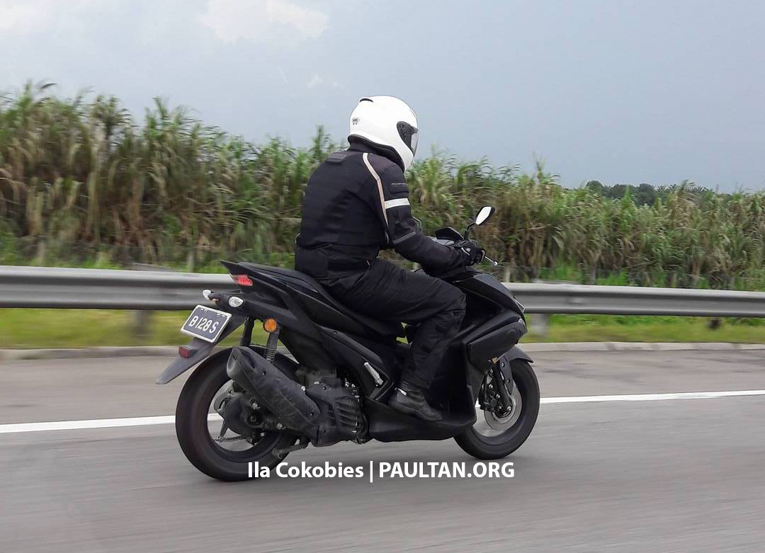 SPYSHOT: 2017 Yamaha NVX/Aerox seen in Malaysia - paultan.org
