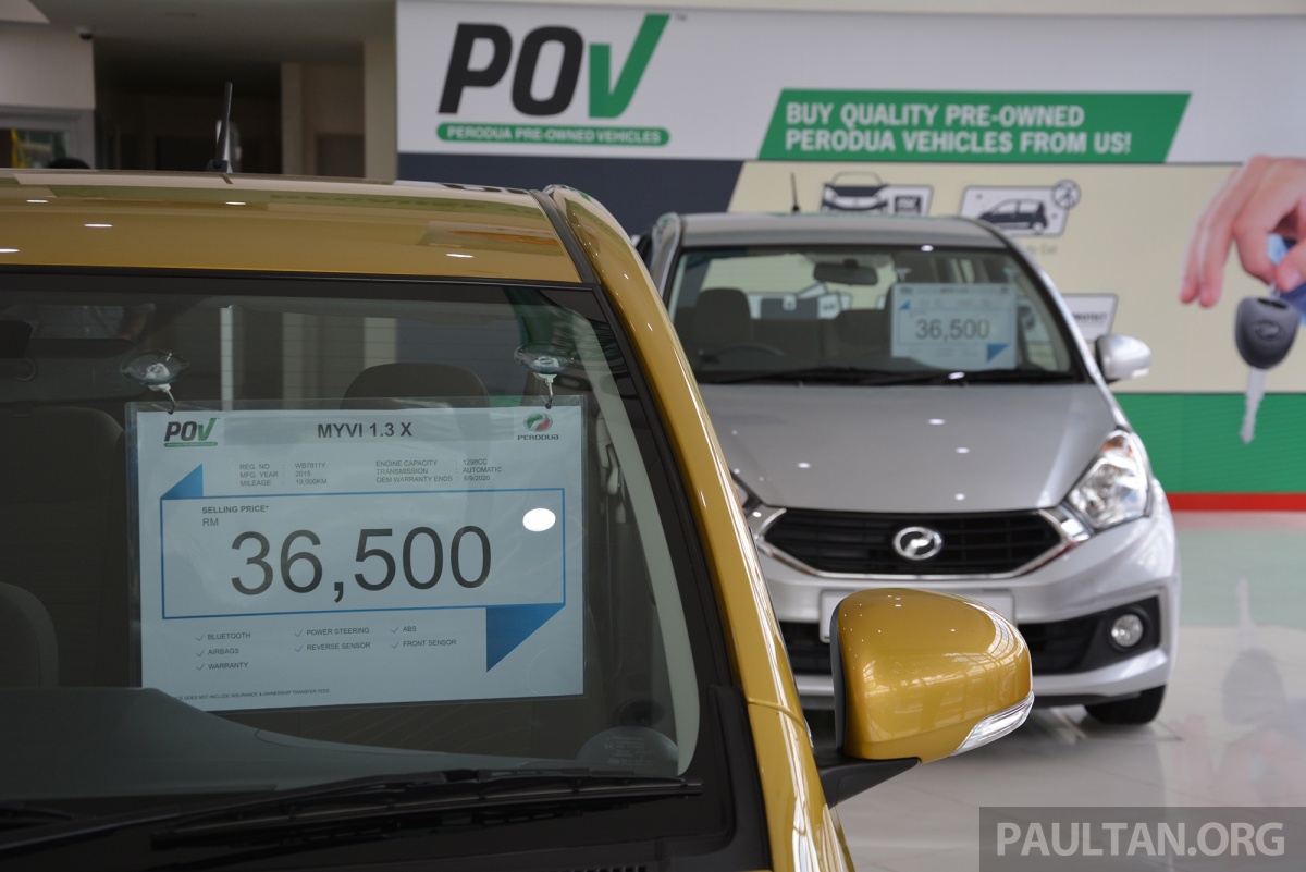 Perodua POV preowned vehicles retail business officially announced