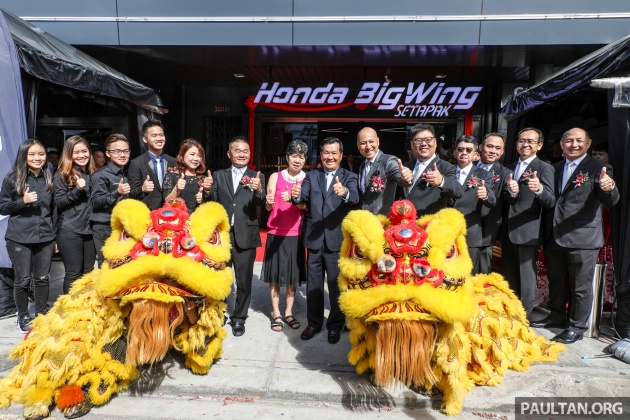 Honda Big Wing store opens in Setapak, Kuala Lumpur - paultan.org