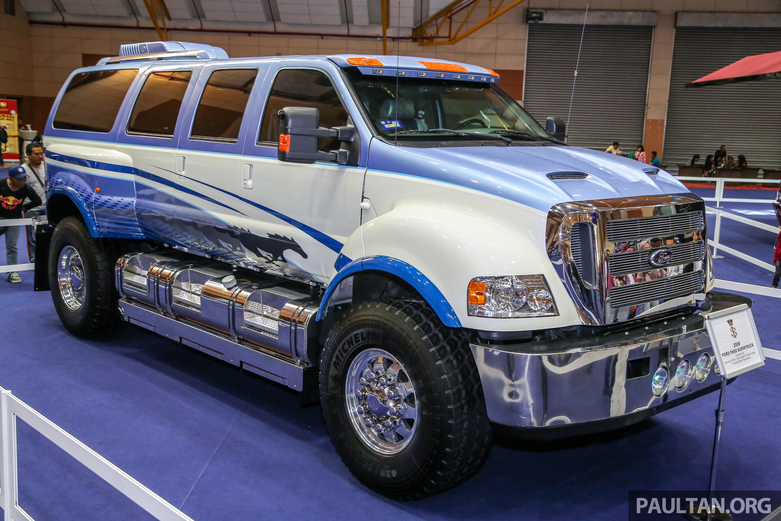 GALLERY: Johor Sultan's custom-built Ford F-650 super truck at the 2018