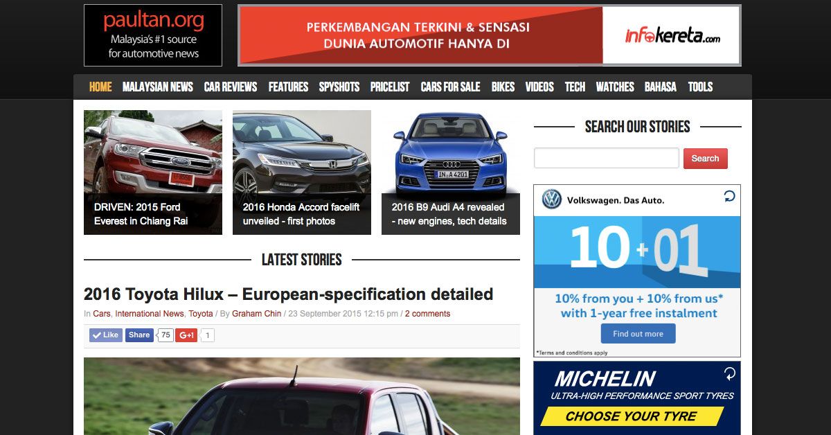 Car News and Reviews in Malaysia