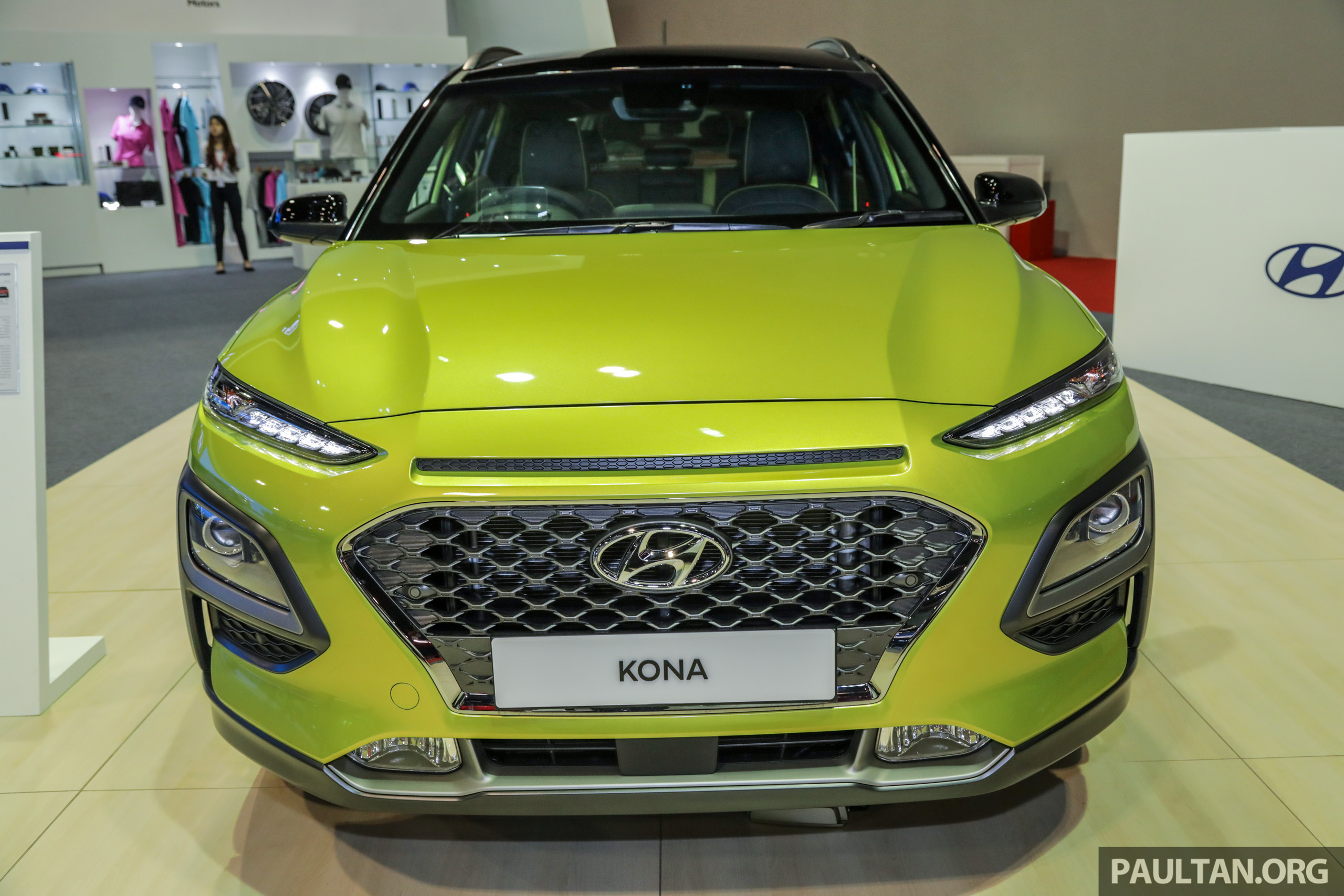 KLIMS18 Hyundai Kona Electric, 1.6 Turbo on show ICE