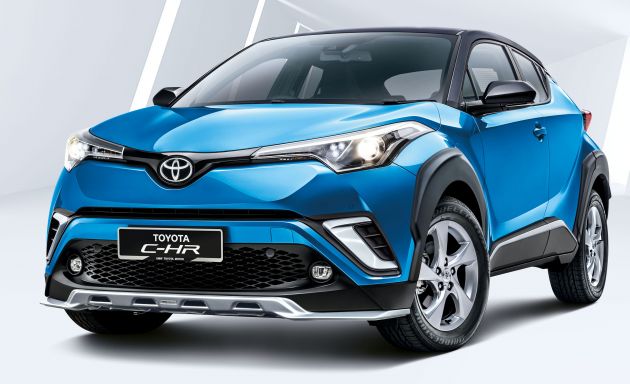 2019 Toyota C Hr Introduced In Malaysia New Colour Option