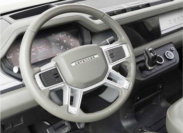 2019 Land Rover Defender Interior Mock Up Revealed