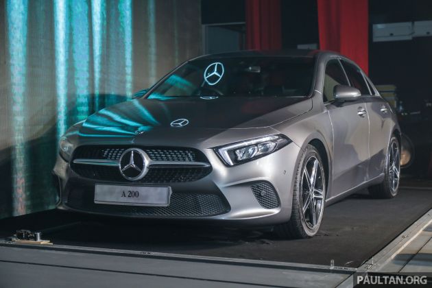 V177 Mercedes Benz A Class Sedan Launched In Malaysia A200
