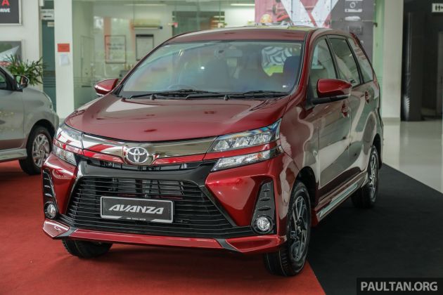 Gallery 2019 Toyota Avanza Facelift On Display At Pj