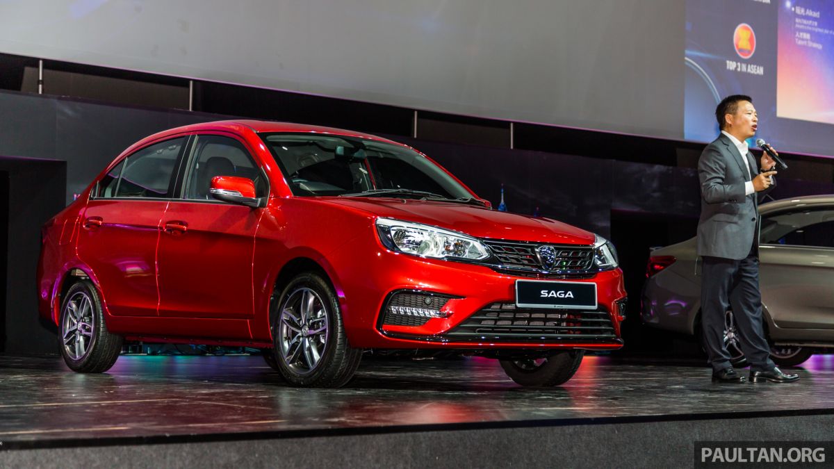 2019 Proton Saga facelift launched - Hyundai 4AT replaces ...