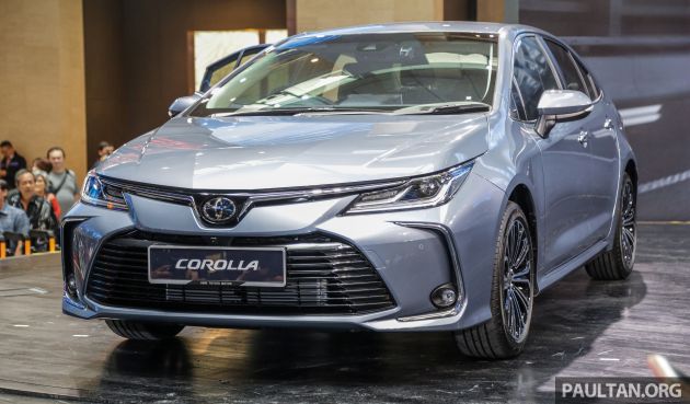 2019 Toyota Corolla Launched In Malaysia Two 1 8l Variants