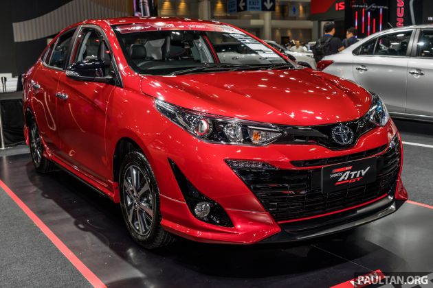 Toyota Yaris, Yaris Ativ 2020 di Thailand Motor Expo ...