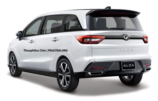 2021 Perodua Alza D27A - new next-gen MPV rendered