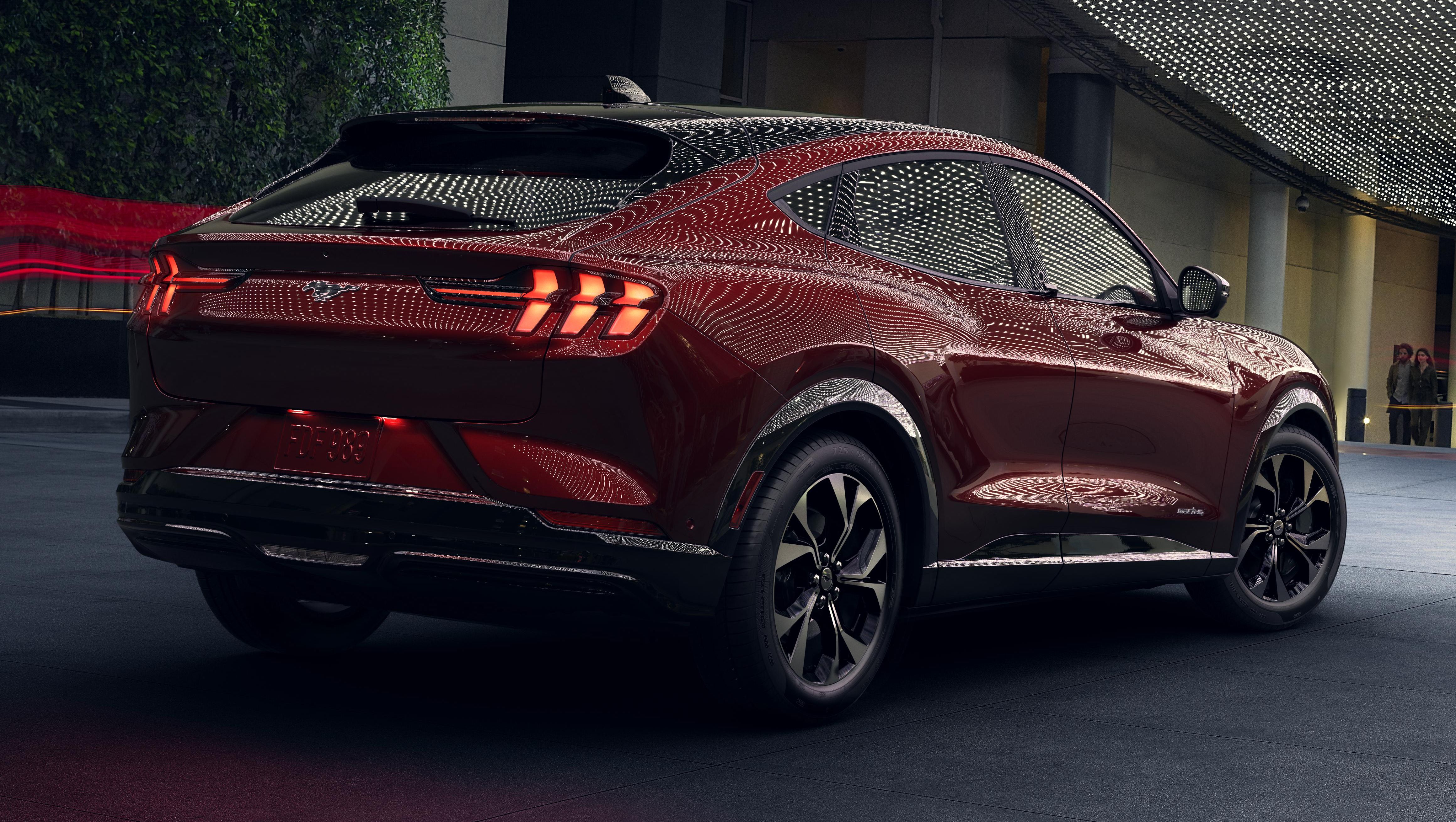 Ford Mustang MachE revealed electric SUV with up to 439 hp, 839 Nm