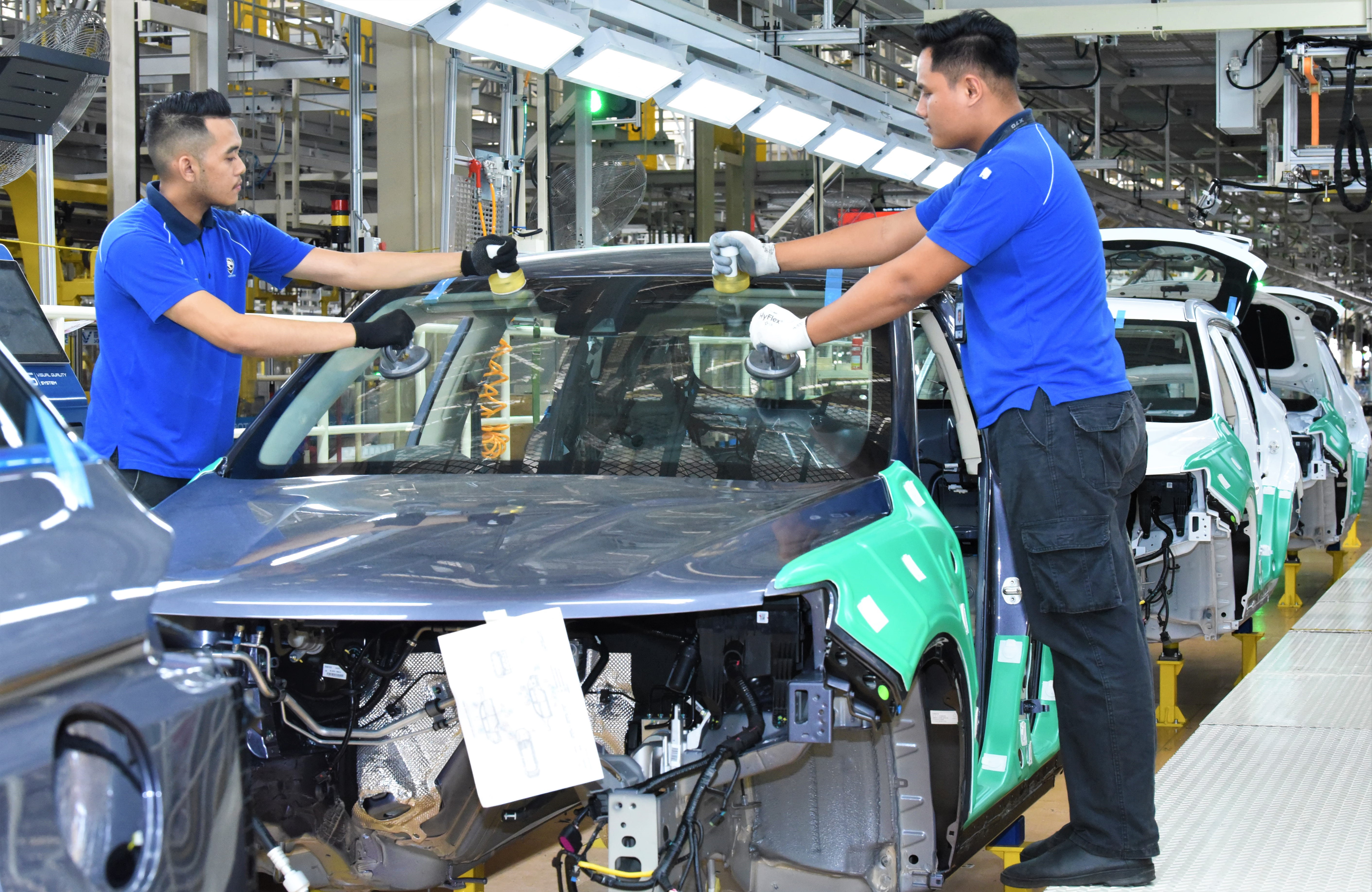 2020 Proton X70 CKD rolls out of Tanjung Malim plant – launch soon