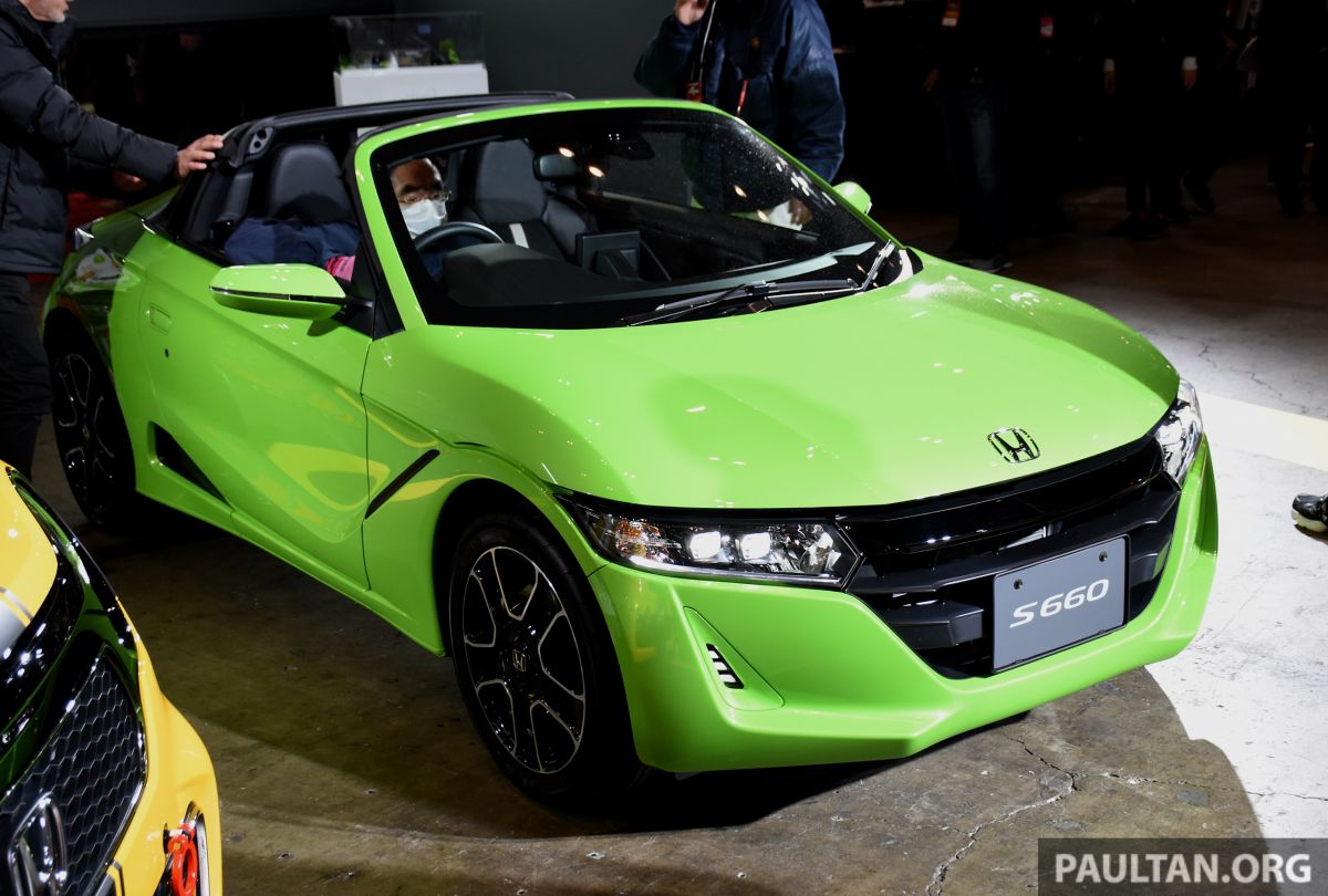 TAS 2020: Facelifted Honda S660 sports car debuts Honda ...