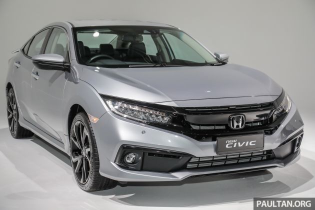 2020 Honda Civic Facelift Spec By Spec Comparison Paultan Org