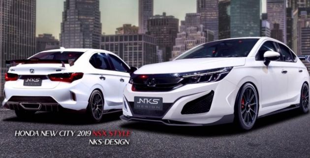 2020 Honda City Receives Two Nksdesign Body Kits In Thailand