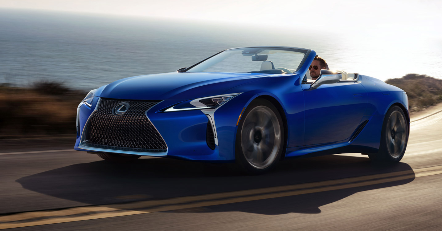 First Lexus LC 500 Convertible delivered to auction winner
