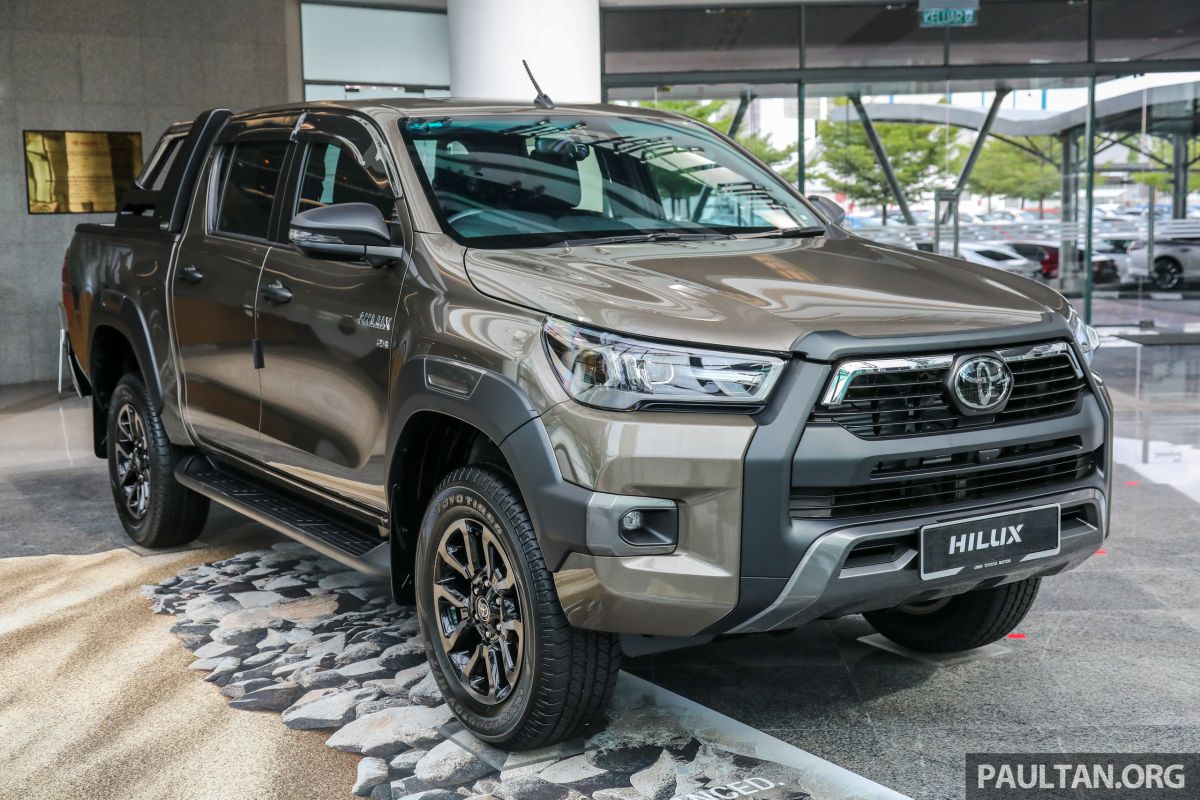 2021 Toyota Hilux facelift launched in M’sia – power bump for 2.8L