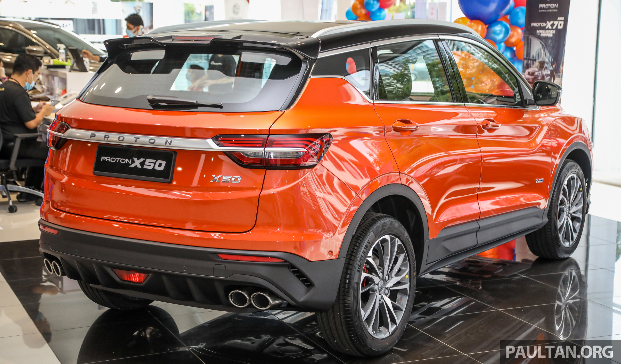 Exclusive Proton X50 SUV launched · MYKMU.NET