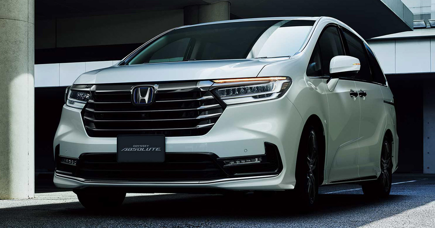 2020 Honda Odyssey facelift debuts in Japan - MPV receives new styling