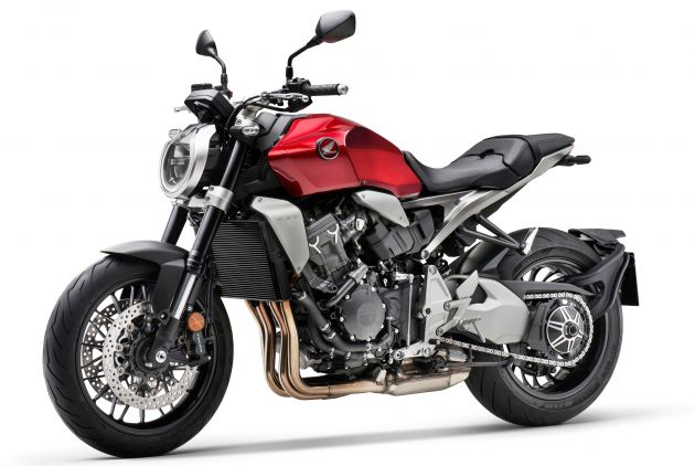 2021 Honda CB1000R model update - now comes with LCD screen, new wheels