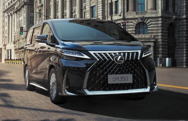 Lexus LM350 - order books officially open for four-seat luxury MPV ...
