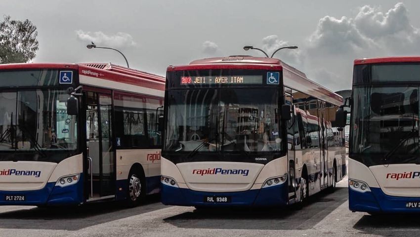 Perkhidmatan bas Rapid Penang percuma untuk pemegang Pas Mutiara MY30