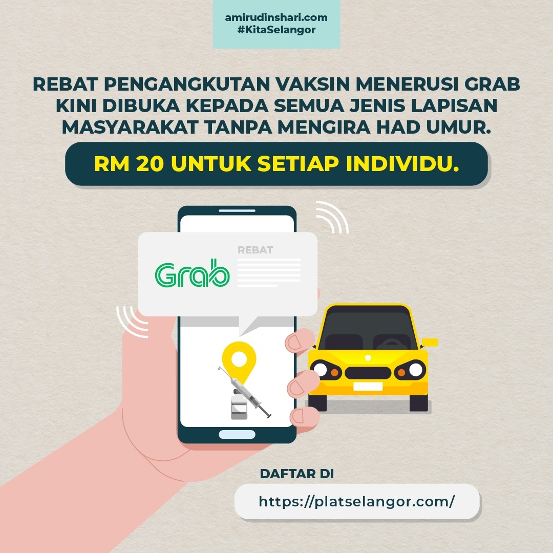 selangor-residents-can-enjoy-a-rm20-grab-rebate-on-rides-to-vaccination