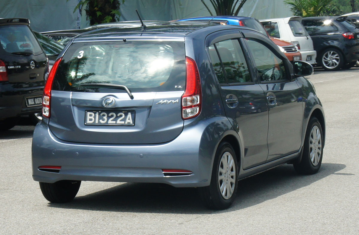 2011 Perodua Myvi - full details and first impressions 
